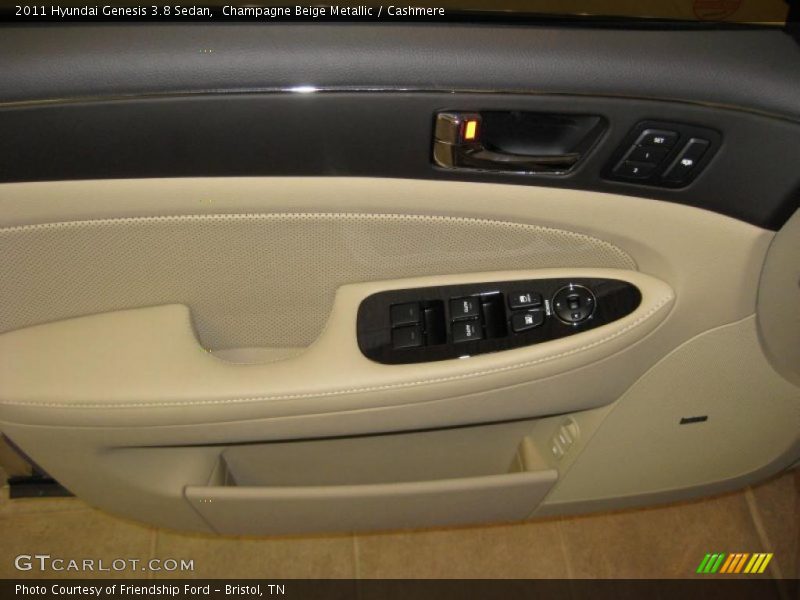 Champagne Beige Metallic / Cashmere 2011 Hyundai Genesis 3.8 Sedan