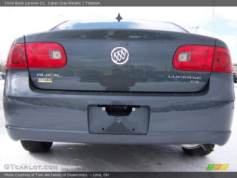 Cyber Gray Metallic / Titanium 2009 Buick Lucerne CX