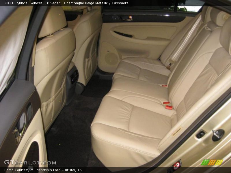 Champagne Beige Metallic / Cashmere 2011 Hyundai Genesis 3.8 Sedan