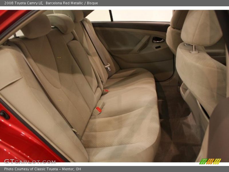Barcelona Red Metallic / Bisque 2008 Toyota Camry LE