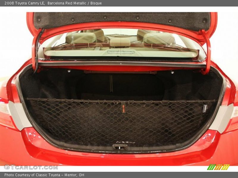 Barcelona Red Metallic / Bisque 2008 Toyota Camry LE