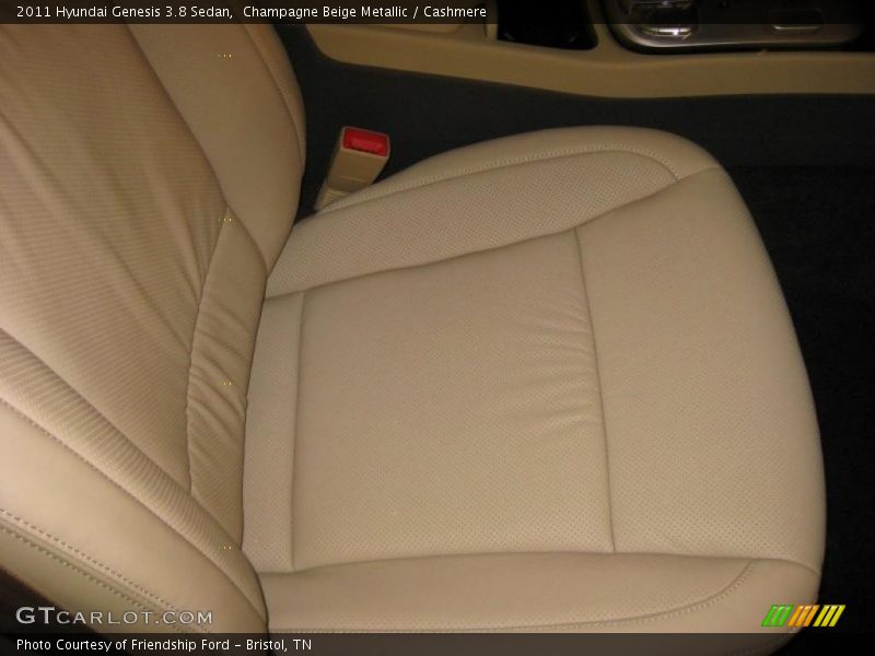 Champagne Beige Metallic / Cashmere 2011 Hyundai Genesis 3.8 Sedan