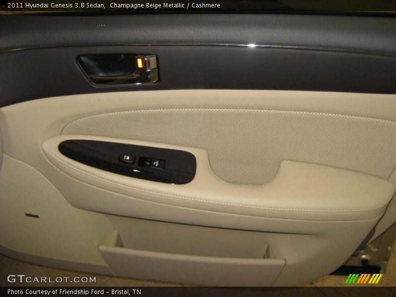 Champagne Beige Metallic / Cashmere 2011 Hyundai Genesis 3.8 Sedan