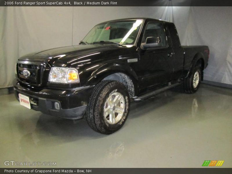 Black / Medium Dark Flint 2006 Ford Ranger Sport SuperCab 4x4