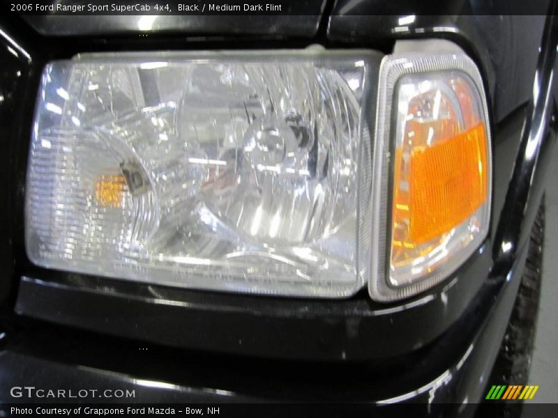 Black / Medium Dark Flint 2006 Ford Ranger Sport SuperCab 4x4