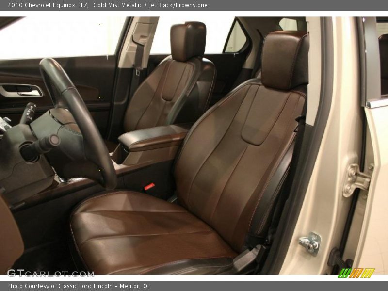  2010 Equinox LTZ Jet Black/Brownstone Interior