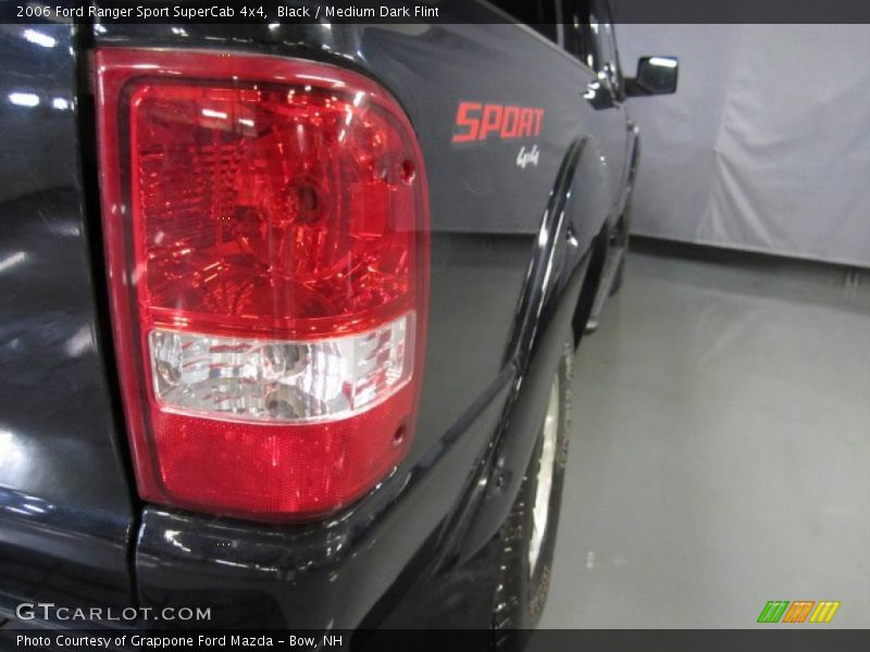 Black / Medium Dark Flint 2006 Ford Ranger Sport SuperCab 4x4