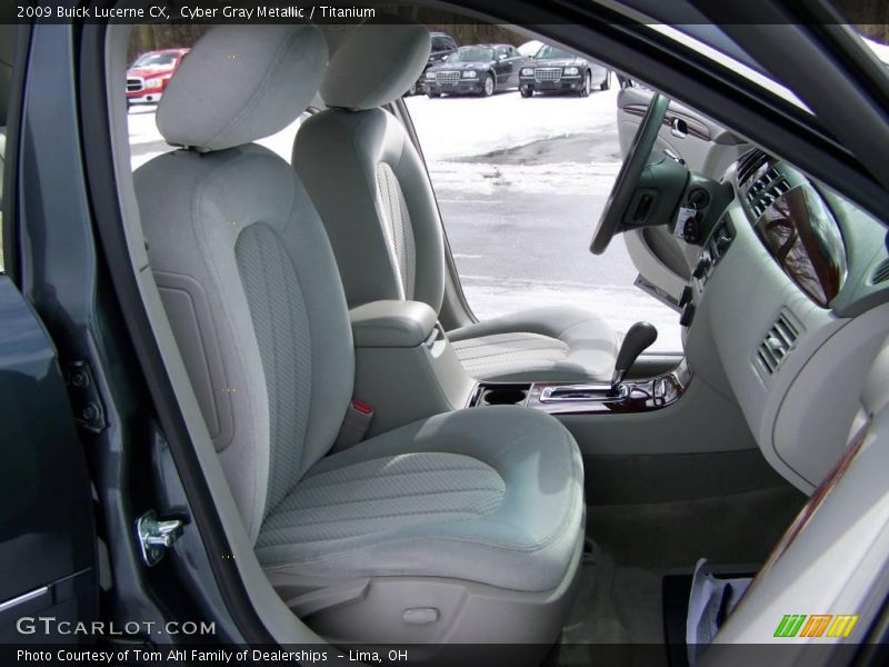 Cyber Gray Metallic / Titanium 2009 Buick Lucerne CX