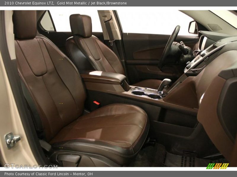  2010 Equinox LTZ Jet Black/Brownstone Interior