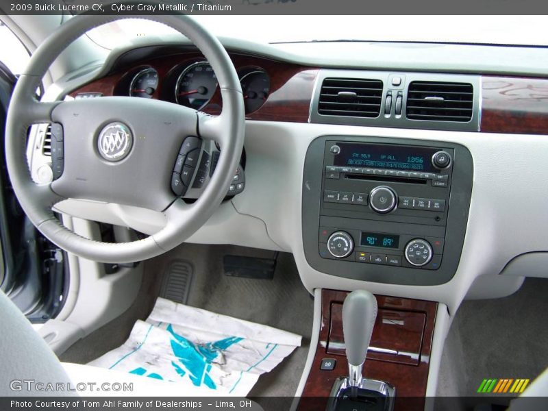 Cyber Gray Metallic / Titanium 2009 Buick Lucerne CX