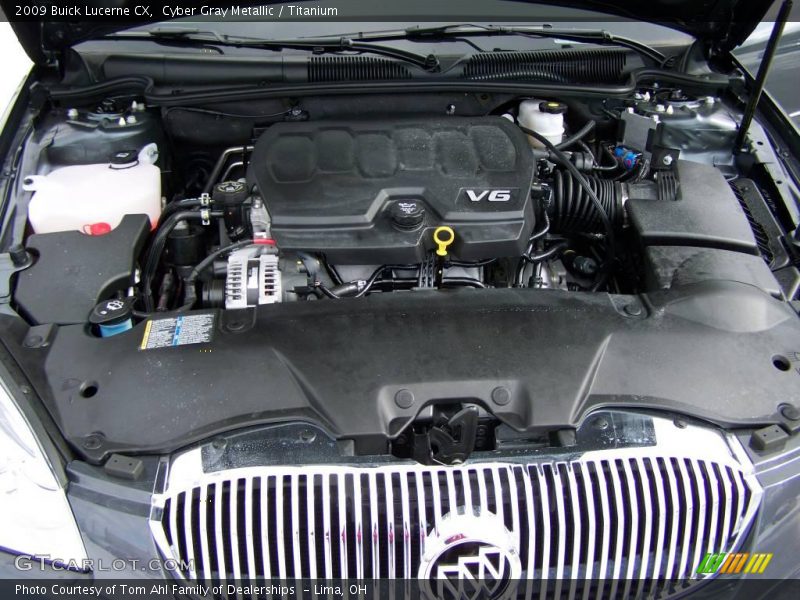 Cyber Gray Metallic / Titanium 2009 Buick Lucerne CX