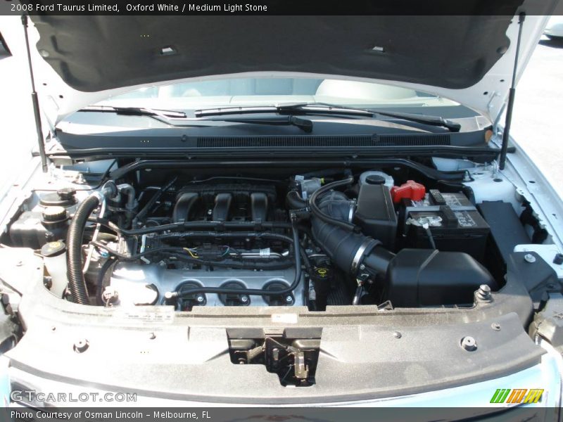 Oxford White / Medium Light Stone 2008 Ford Taurus Limited