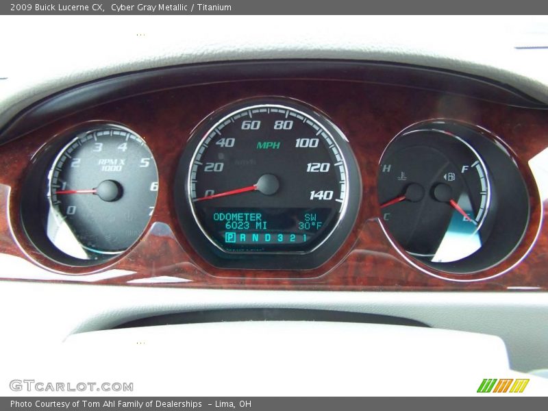 Cyber Gray Metallic / Titanium 2009 Buick Lucerne CX