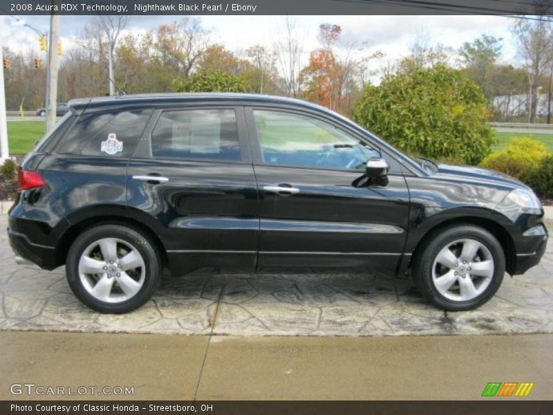 Nighthawk Black Pearl / Ebony 2008 Acura RDX Technology