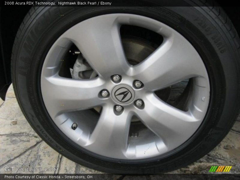 Nighthawk Black Pearl / Ebony 2008 Acura RDX Technology