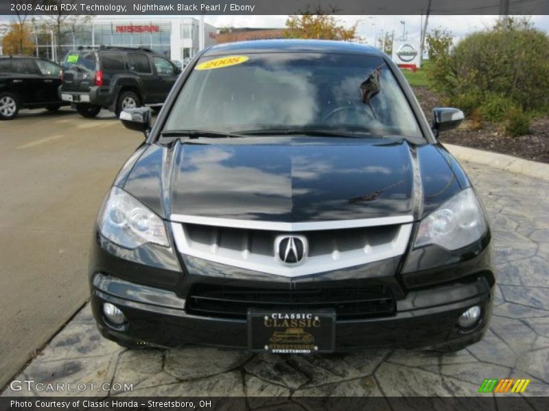 Nighthawk Black Pearl / Ebony 2008 Acura RDX Technology
