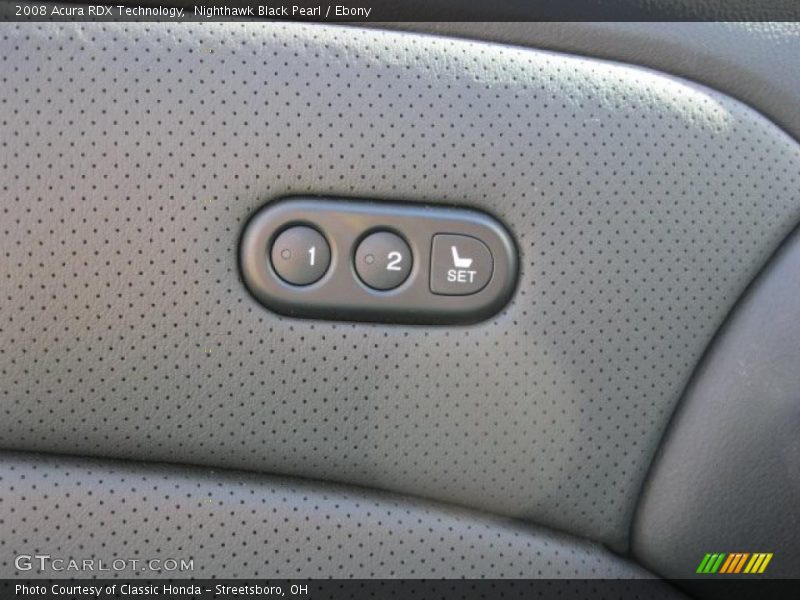 Nighthawk Black Pearl / Ebony 2008 Acura RDX Technology