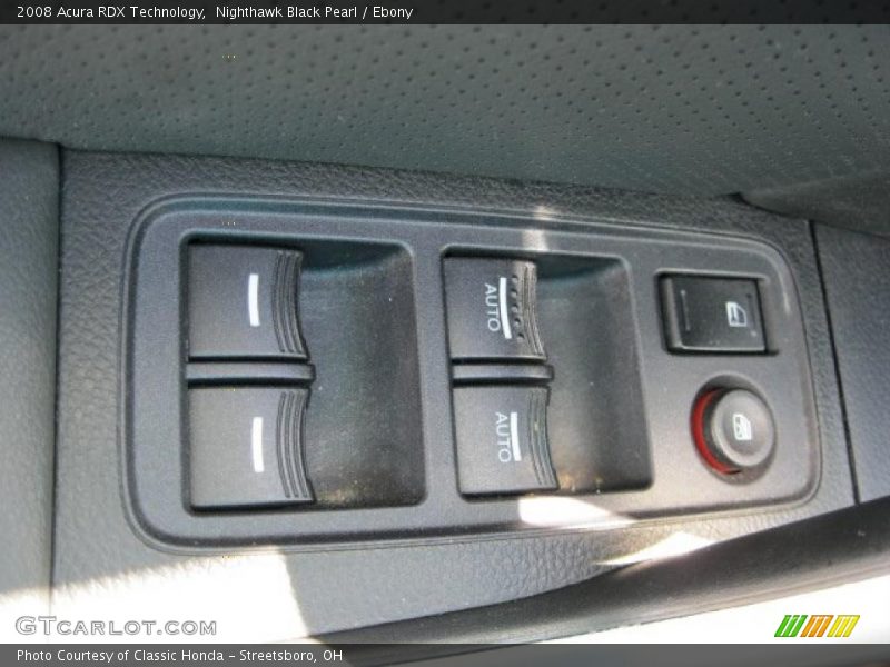 Nighthawk Black Pearl / Ebony 2008 Acura RDX Technology