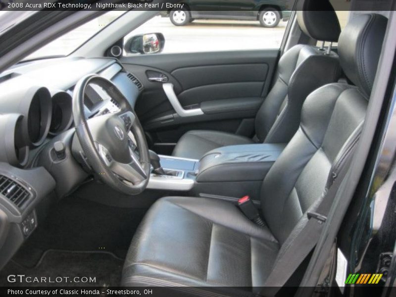 Nighthawk Black Pearl / Ebony 2008 Acura RDX Technology