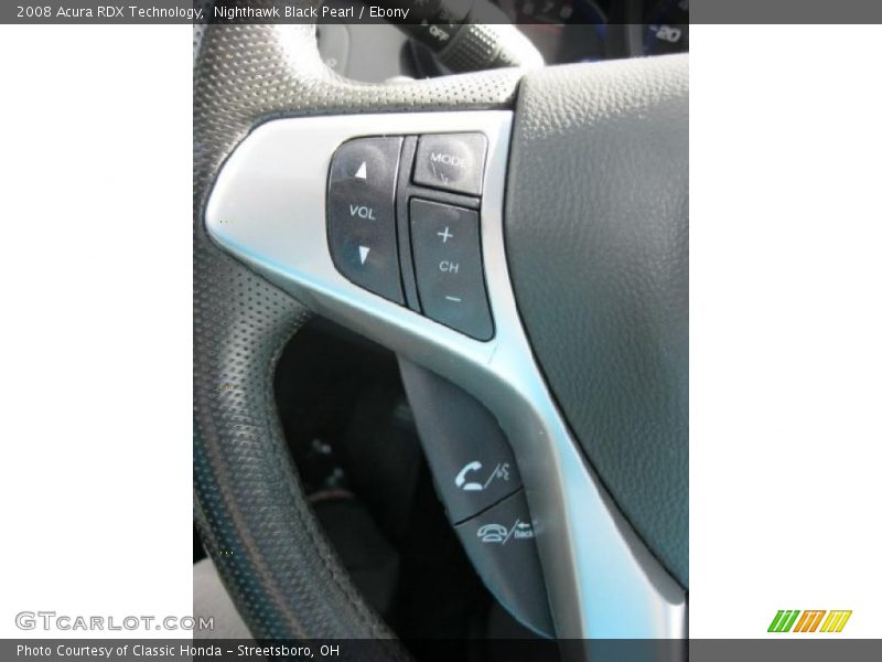 Nighthawk Black Pearl / Ebony 2008 Acura RDX Technology