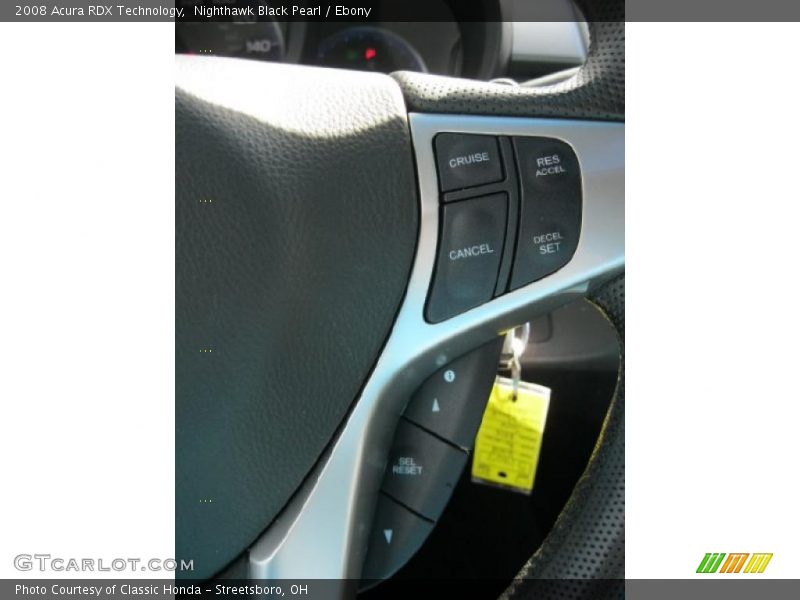 Nighthawk Black Pearl / Ebony 2008 Acura RDX Technology