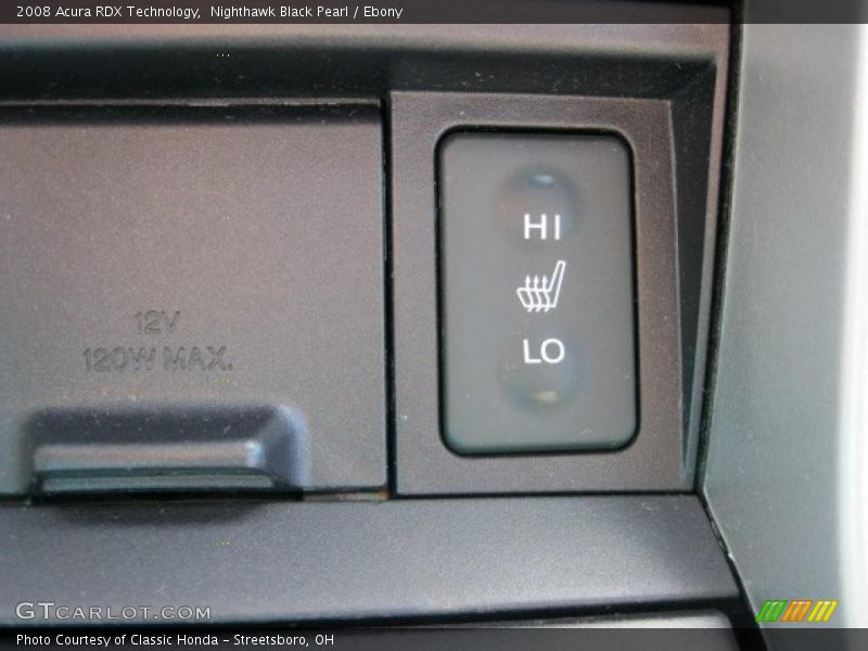 Nighthawk Black Pearl / Ebony 2008 Acura RDX Technology