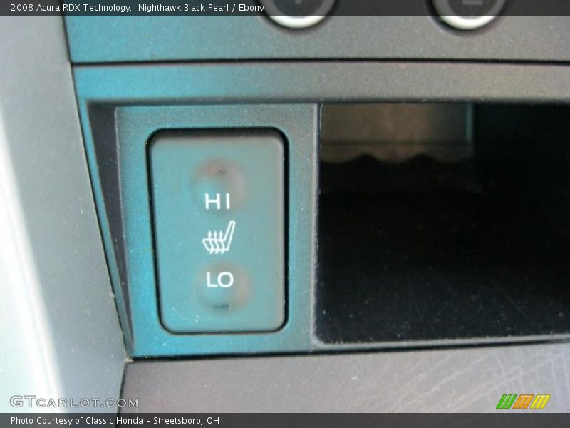 Nighthawk Black Pearl / Ebony 2008 Acura RDX Technology