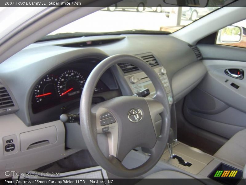 Super White / Ash 2007 Toyota Camry LE