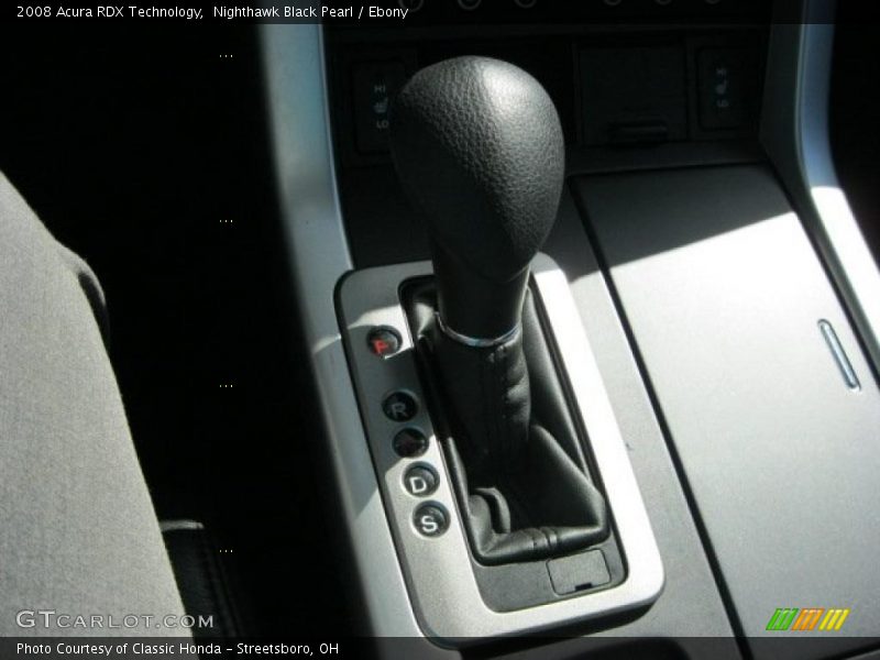 Nighthawk Black Pearl / Ebony 2008 Acura RDX Technology