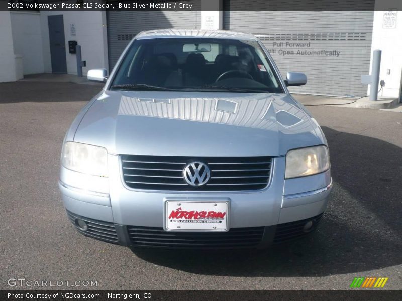 Blue Silver Metallic / Grey 2002 Volkswagen Passat GLS Sedan