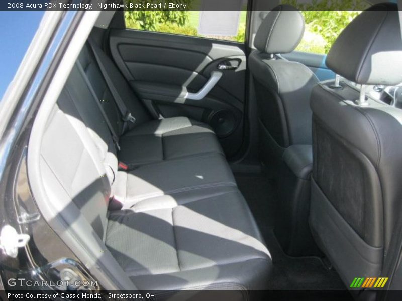 Nighthawk Black Pearl / Ebony 2008 Acura RDX Technology