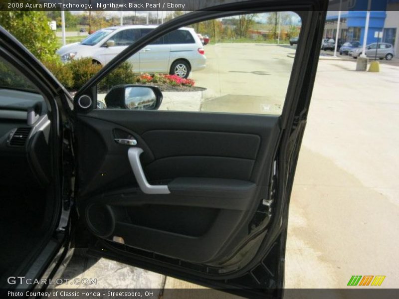 Nighthawk Black Pearl / Ebony 2008 Acura RDX Technology