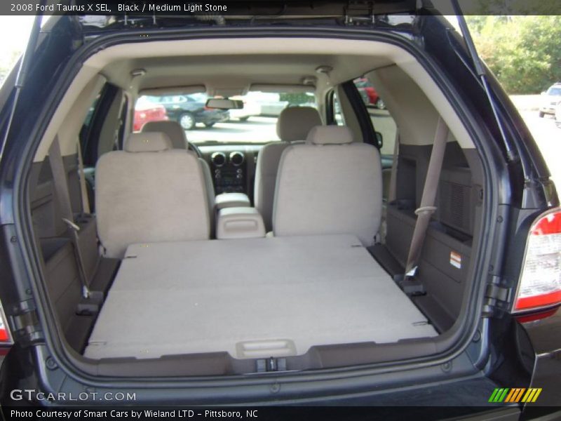 Black / Medium Light Stone 2008 Ford Taurus X SEL
