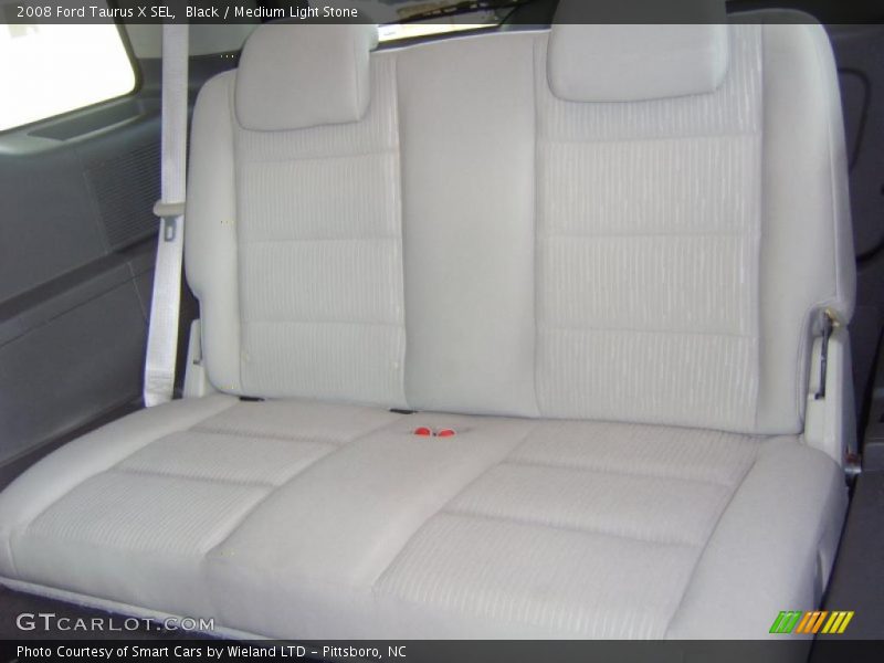 Black / Medium Light Stone 2008 Ford Taurus X SEL