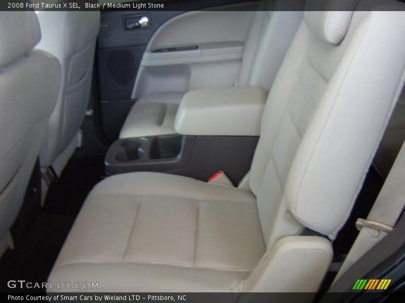 Black / Medium Light Stone 2008 Ford Taurus X SEL