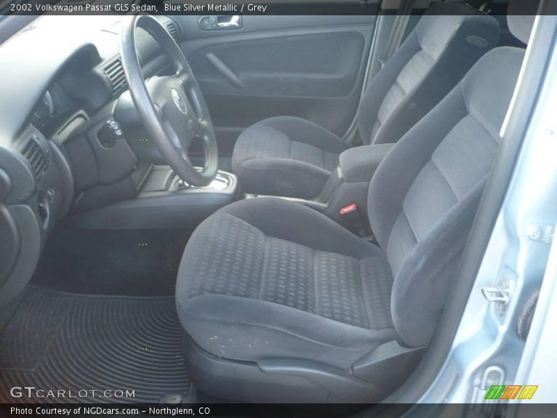 Blue Silver Metallic / Grey 2002 Volkswagen Passat GLS Sedan