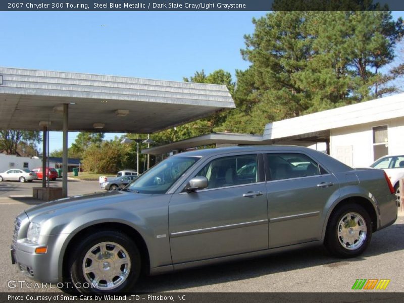 Steel Blue Metallic / Dark Slate Gray/Light Graystone 2007 Chrysler 300 Touring