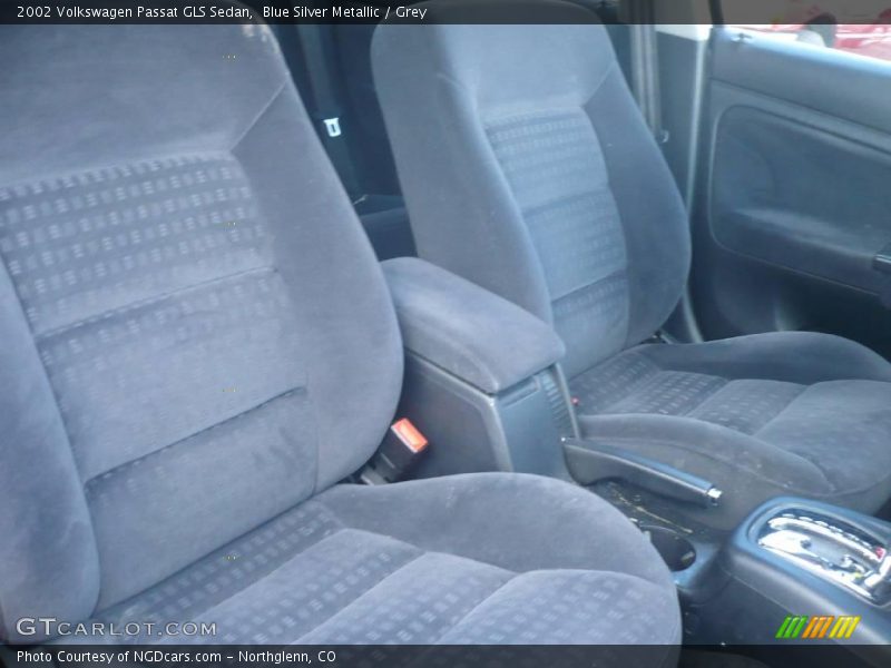 Blue Silver Metallic / Grey 2002 Volkswagen Passat GLS Sedan