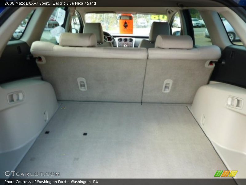 Electric Blue Mica / Sand 2008 Mazda CX-7 Sport