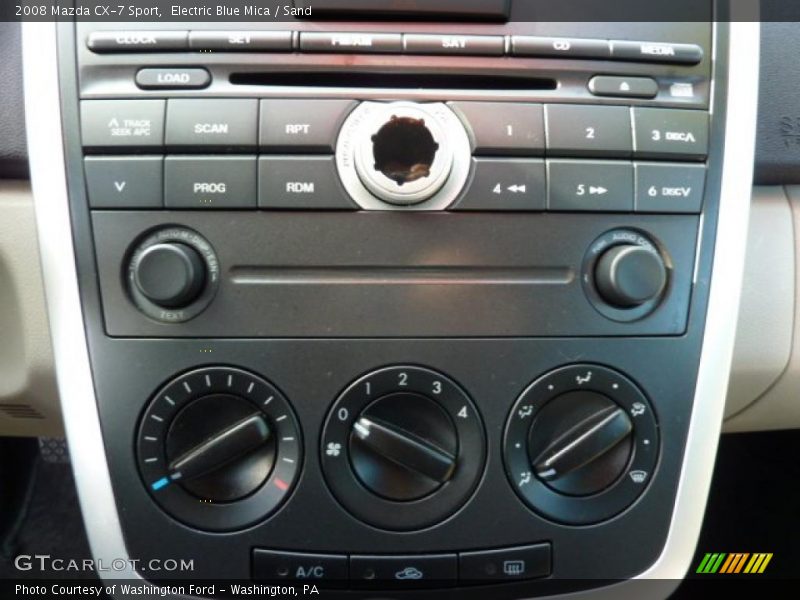 Electric Blue Mica / Sand 2008 Mazda CX-7 Sport