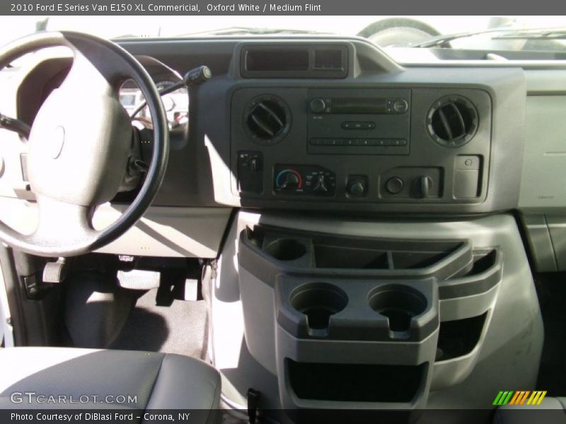 Oxford White / Medium Flint 2010 Ford E Series Van E150 XL Commericial