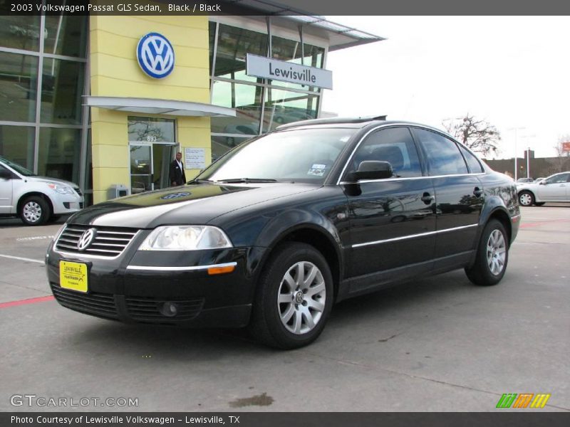 Black / Black 2003 Volkswagen Passat GLS Sedan