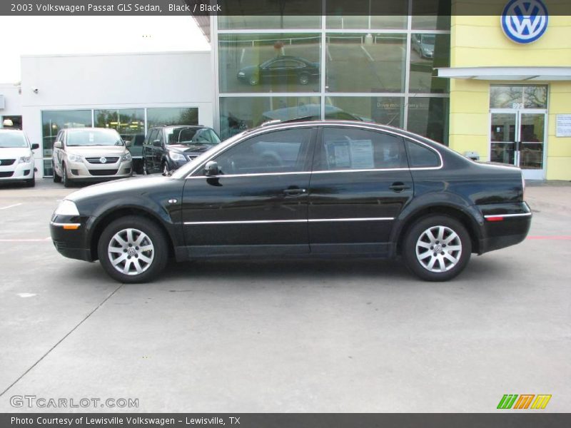 Black / Black 2003 Volkswagen Passat GLS Sedan