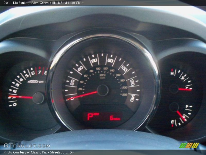 Alien Green / Black Soul Logo Cloth 2011 Kia Soul +