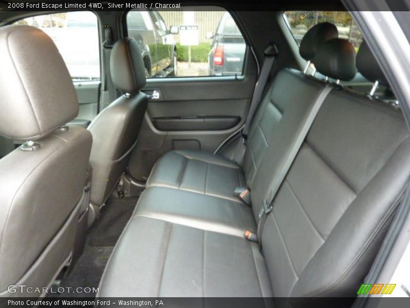 Silver Metallic / Charcoal 2008 Ford Escape Limited 4WD