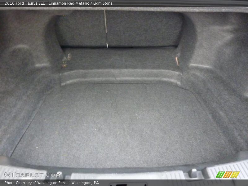 Cinnamon Red Metallic / Light Stone 2010 Ford Taurus SEL