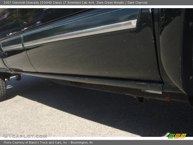 Dark Green Metallic / Dark Charcoal 2007 Chevrolet Silverado 2500HD Classic LT Extended Cab 4x4
