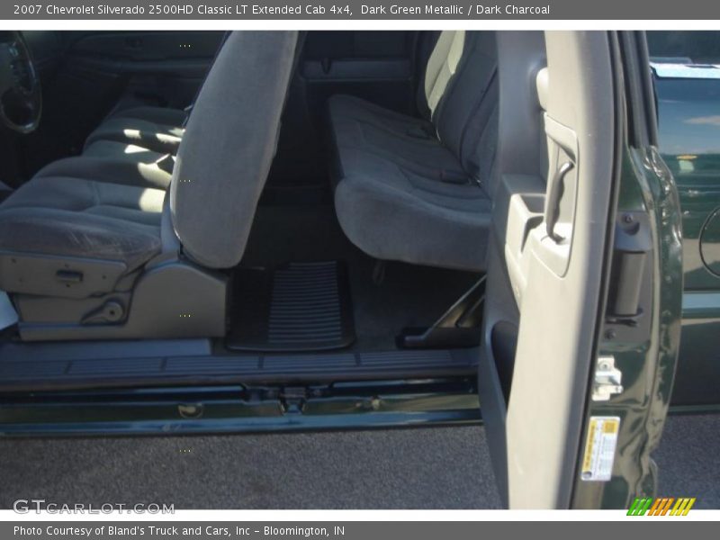 Dark Green Metallic / Dark Charcoal 2007 Chevrolet Silverado 2500HD Classic LT Extended Cab 4x4