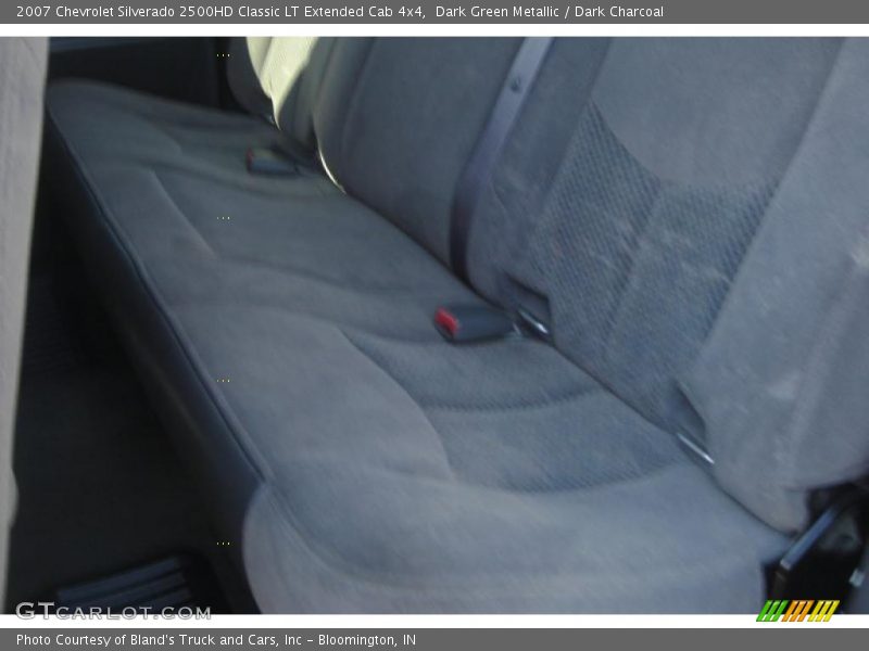 Dark Green Metallic / Dark Charcoal 2007 Chevrolet Silverado 2500HD Classic LT Extended Cab 4x4