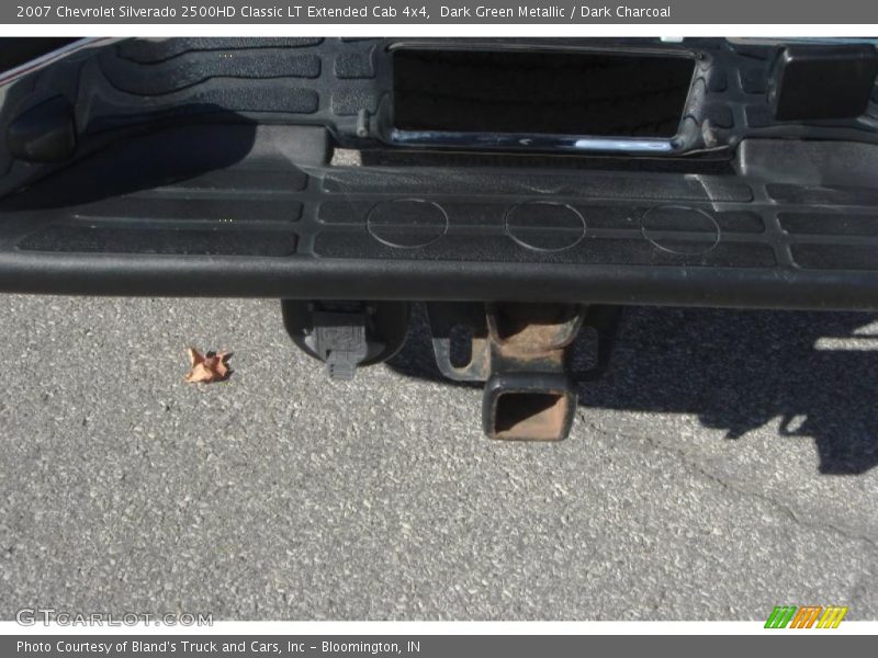 Dark Green Metallic / Dark Charcoal 2007 Chevrolet Silverado 2500HD Classic LT Extended Cab 4x4